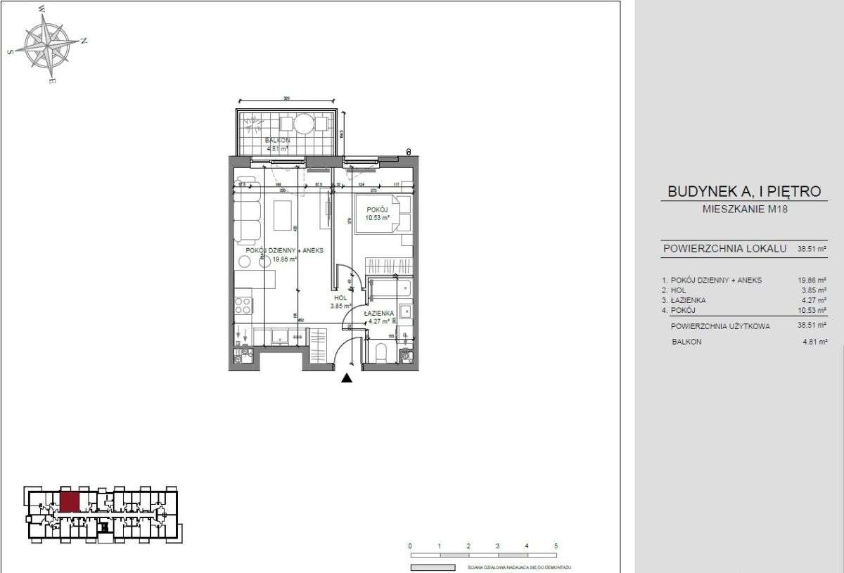 Mieszkanie 2-pokojowe blisko Parku Oruńskiego.-10