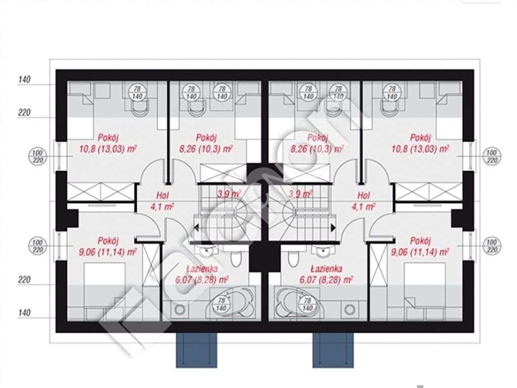 Bliźniak Z Działką 550M2 - Pełny obrazek: 5/6