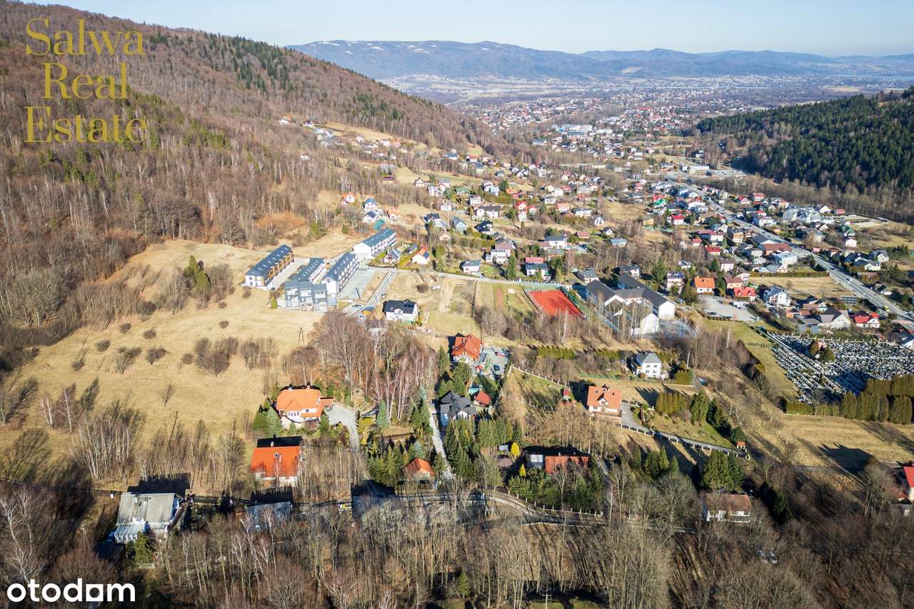 Działka budowlana z prywatnym lasem | południowy stok | Szczyrk-9