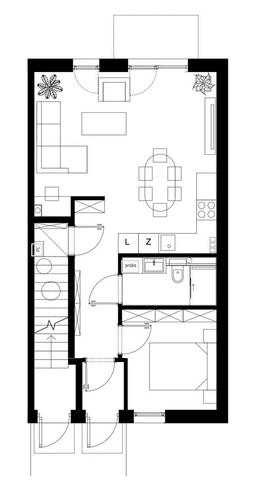 HIT ! Nowe 2 pokojowe z balkonem i poddaszem !!!  Osiedle w Trzebnicy-5