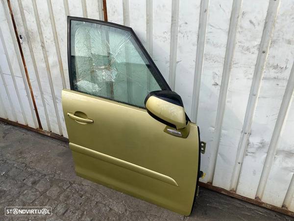 PORTA PORTAS FRENTE FRONTAL DIREITA CITROEN C4 GRAND PICASSO I 1 MK1 UA C4 PICASSO UD 9004Y0 FECHO ELEVADOR MOTOR PUXADOR VIDRO RETROVISOR RETROVISORES - 4