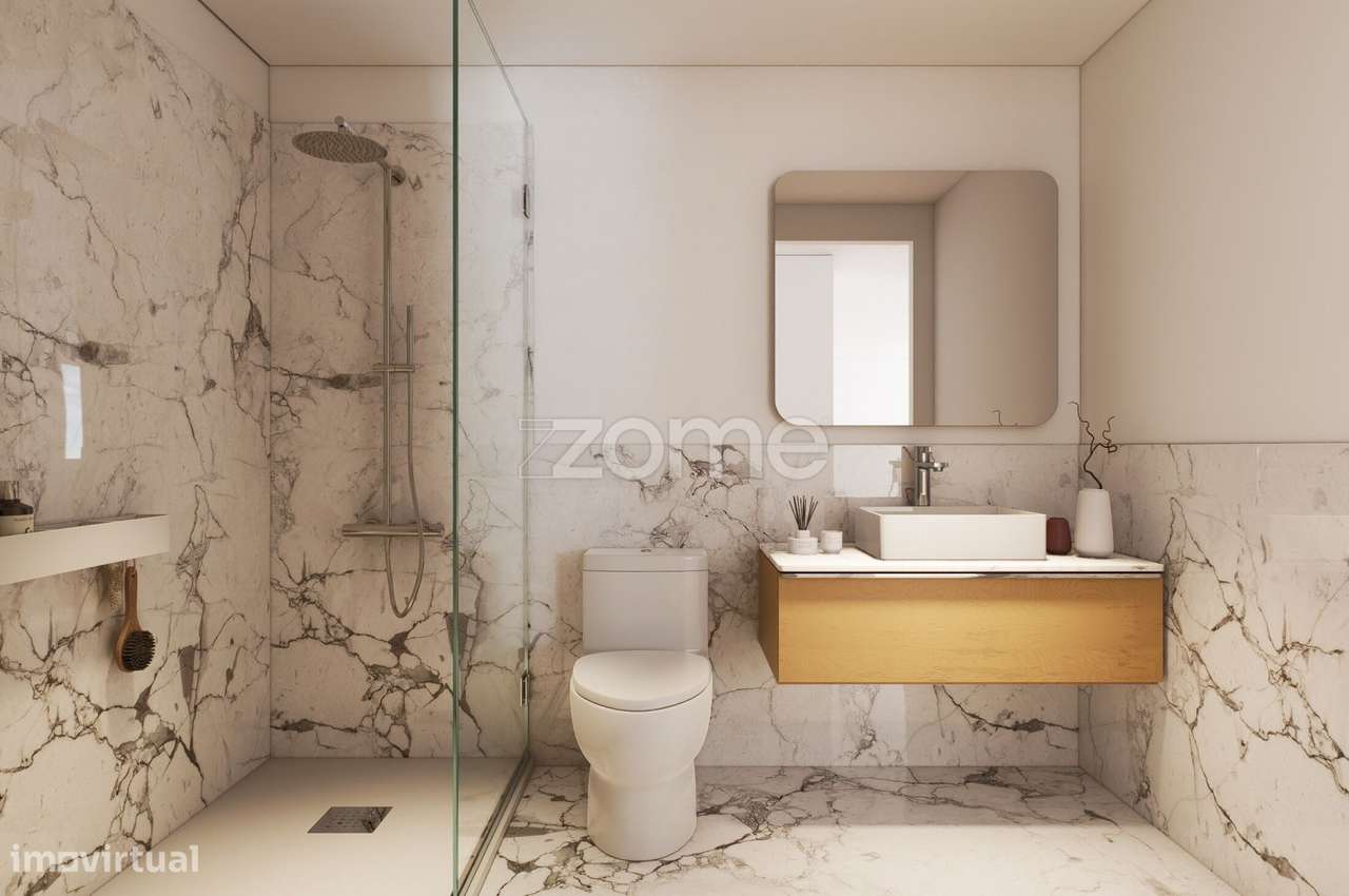 T2 Duplex Novo com terraço em V N Gaia_Devesas|Estacionamento|Eleva... - Grande imagem: 5/13