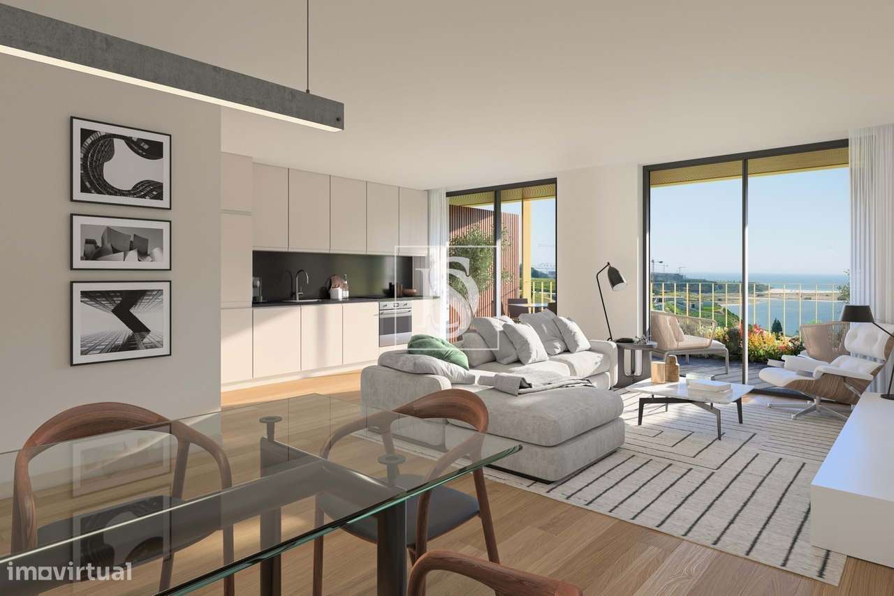 T3 DE LUXO EM CANIDELO - VISTA MAR - Grande imagem: 5/12