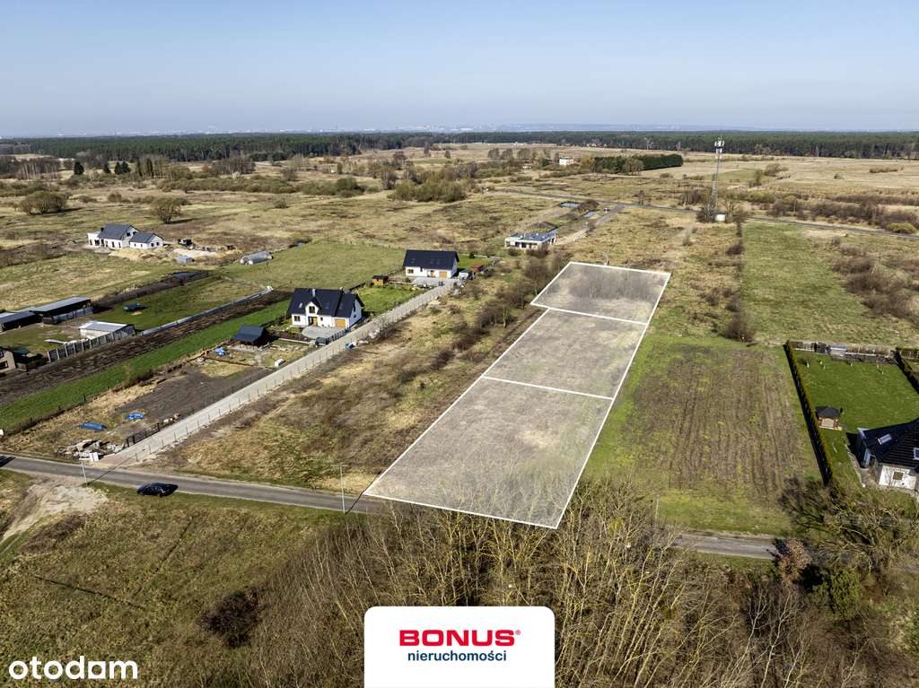 Na sprzedaż działka budowlana 1368 m² z warunkami-1