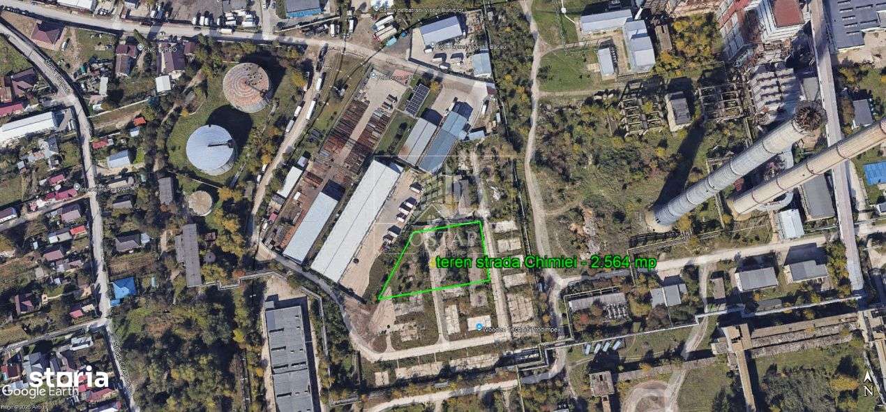 Teren industrial de vanzare-2.564 mp-strada Chimiei-acces TIR-2