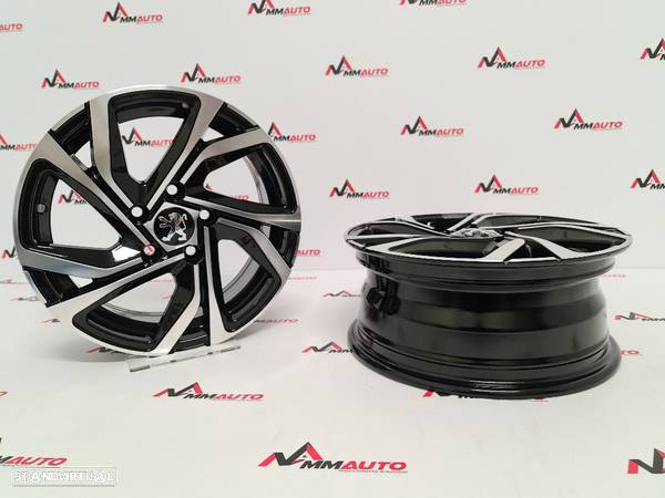 Jantes Peugeot 2008 Preto Polido 15 - 3