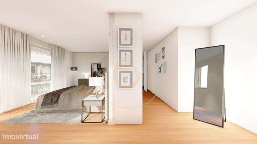 Excelente moradia T3 de 4 frentes em zona nobre de Leça da Palmeira-17