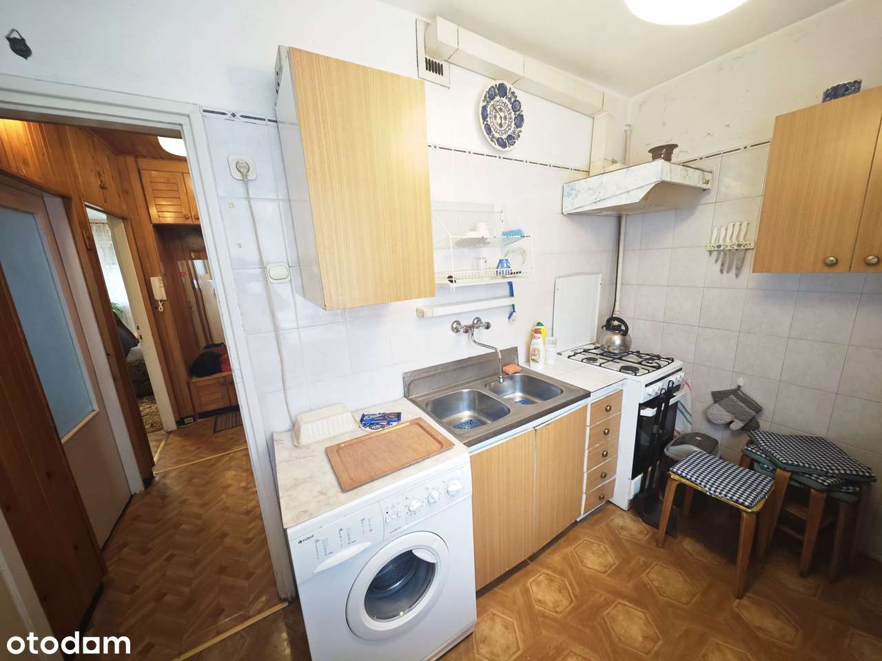 2 pokoje,pełny rozkład.2 piętro. Balkon. Inwestycja lub pierwszy lokal-8