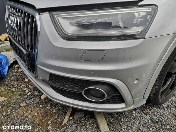 AUDI Q3 8U MASKA ZDERZAK LAMPY S-LINE LX7W 2.0 TDI - 5