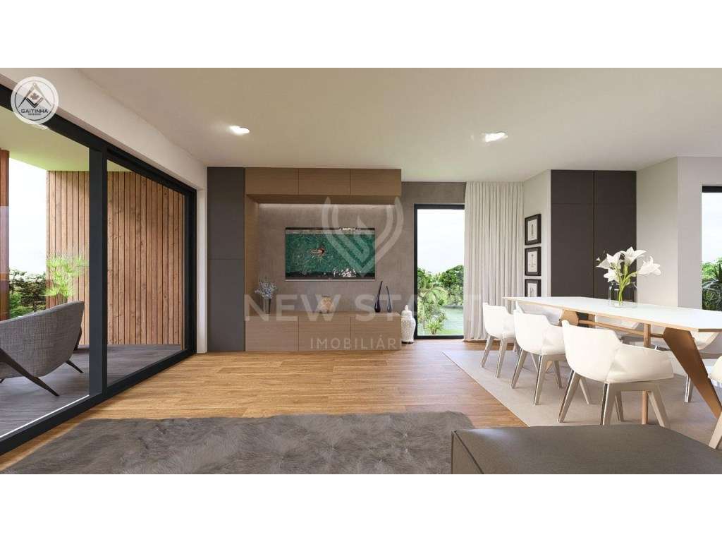 Luxuoso Apartamento T3, terraço privativo, piscina comum e estacion... - Grande imagem: 4/29