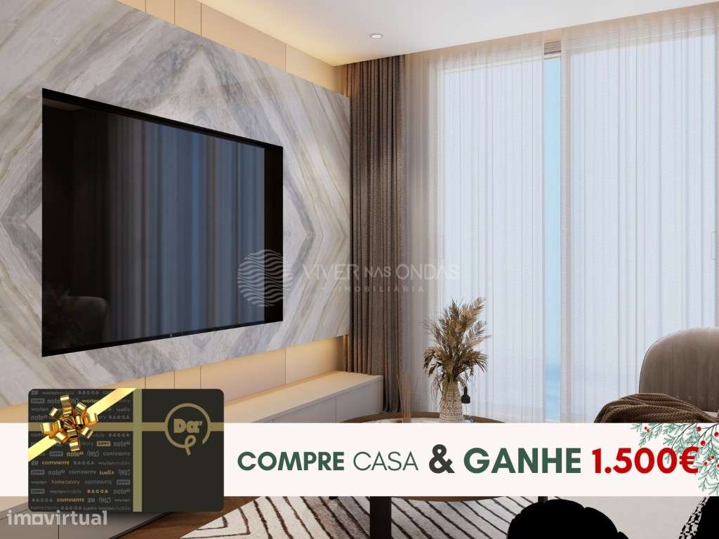 Apartamento T2 de luxo com excelentes condições de pagamento e desc... - Grande imagem: 1/46