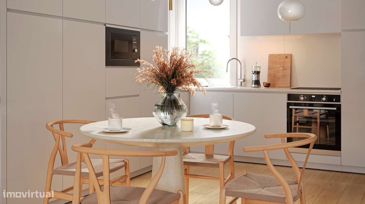 Apartamento T3 em construção com varanda de 35 m2 e garagem -V.N. GAIA-5