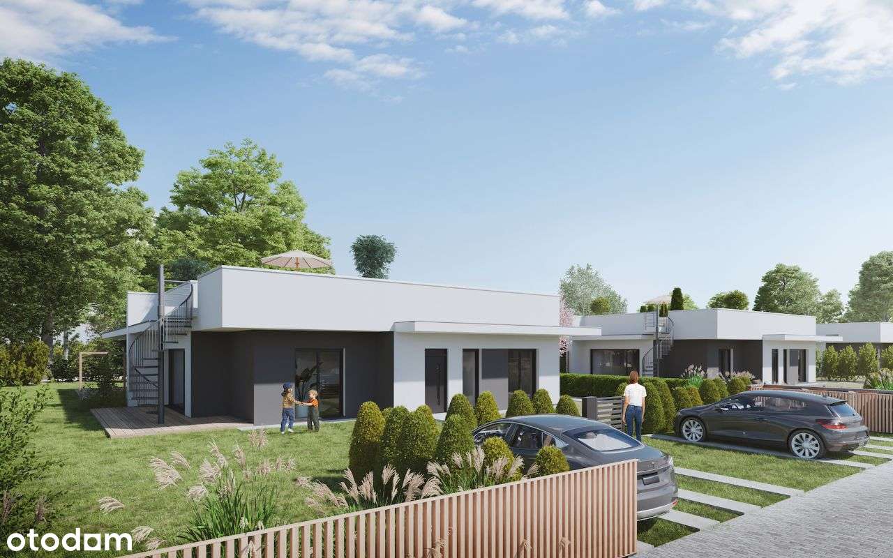 TARAS NA DACHU, jeziora! Dom PARTEROWY! Las,cisza-8