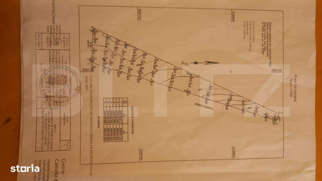 Teren Extravilan de vanzare in Garbova !!! COMISION 0% !!! - Imagine principală: 3/3