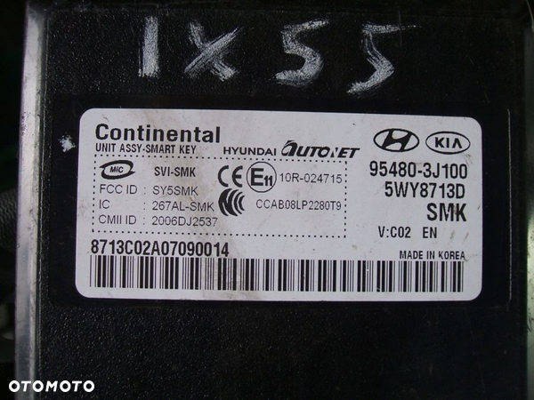 HYUNDAI ix55 MODUŁ SMART KEY STEROWNIK 95480-3J100 - 2