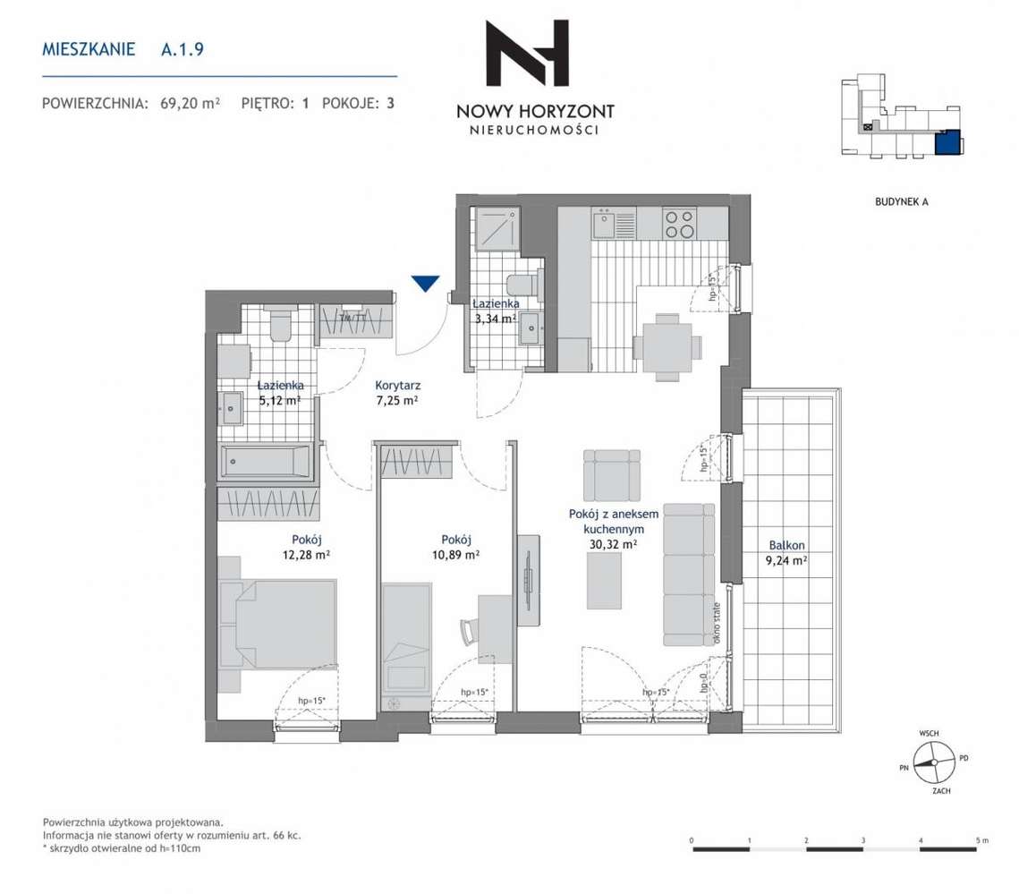 Słoneczne i ustawne 3 pok. z dobrą komunikacją-1