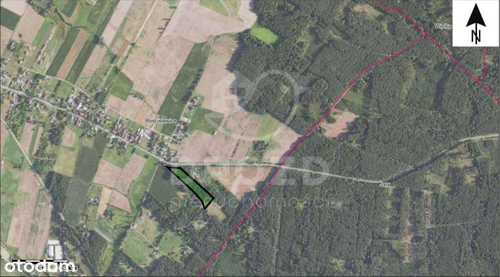 Działka zagrodowa RM/ 1, 33 ha/media/MPZP/bez prow-14