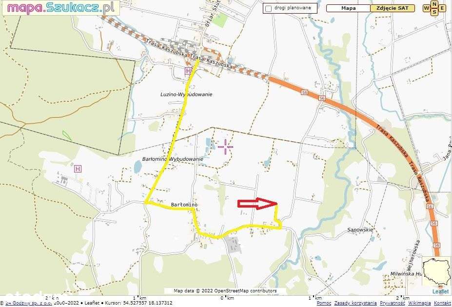 Barłomino działka na skarpie - Pełny obrazek: 5/6