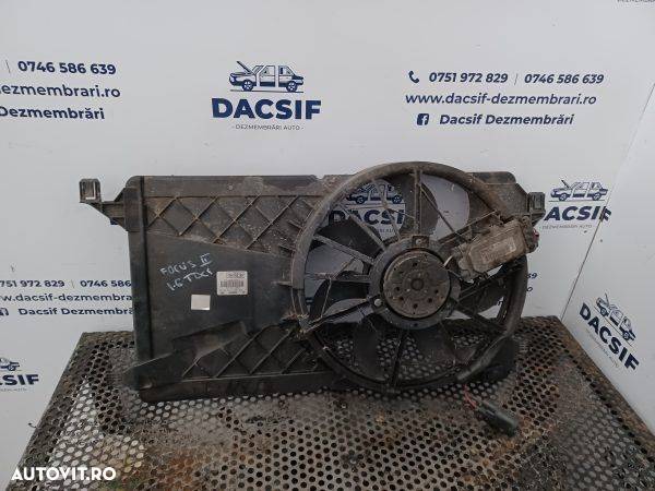 Electroventilator AC Ford Focus 2  [din 2004 pana  2008] seria Sedan 4-usi 1.6 TDCi MT (109 hp) - 1