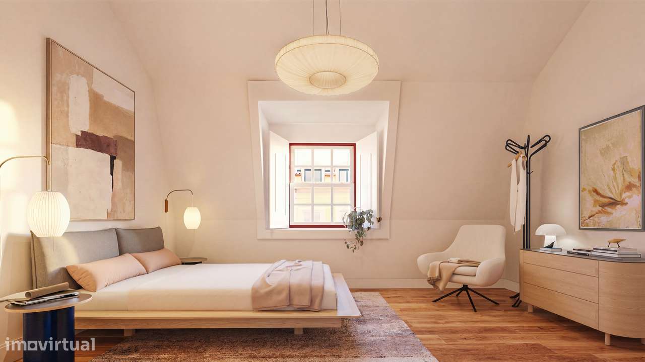 Espaçoso Apartamento T1+1 Duplex em Arroios-0