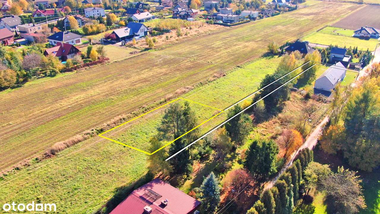 Działka pod zabudowę jednorodzinną Wyry-8