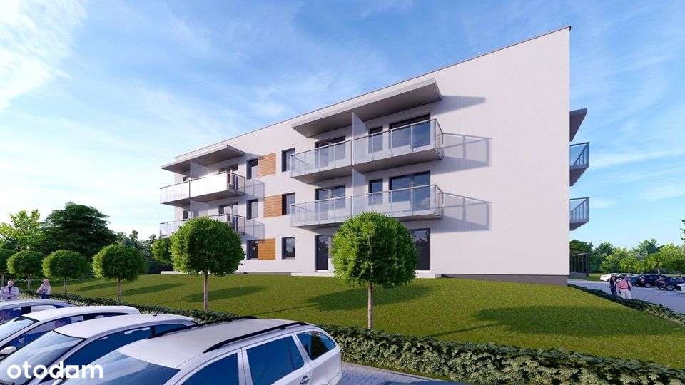 Nowe apartamenty - parter + balkon 56,84m2 ZIELONE ZACISZE - Pełny obrazek: 5/6