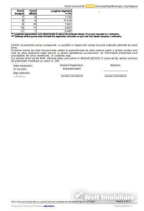 Teren, apropiere Aeroport, 451 mp, cu drept de servitute, Lip - Imagine principală: 4/4