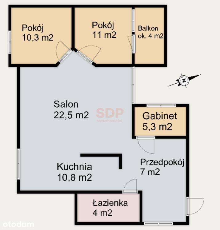 Komfortowe mieszkanie w pięknej kamienicy - Pełny obrazek: 4/19