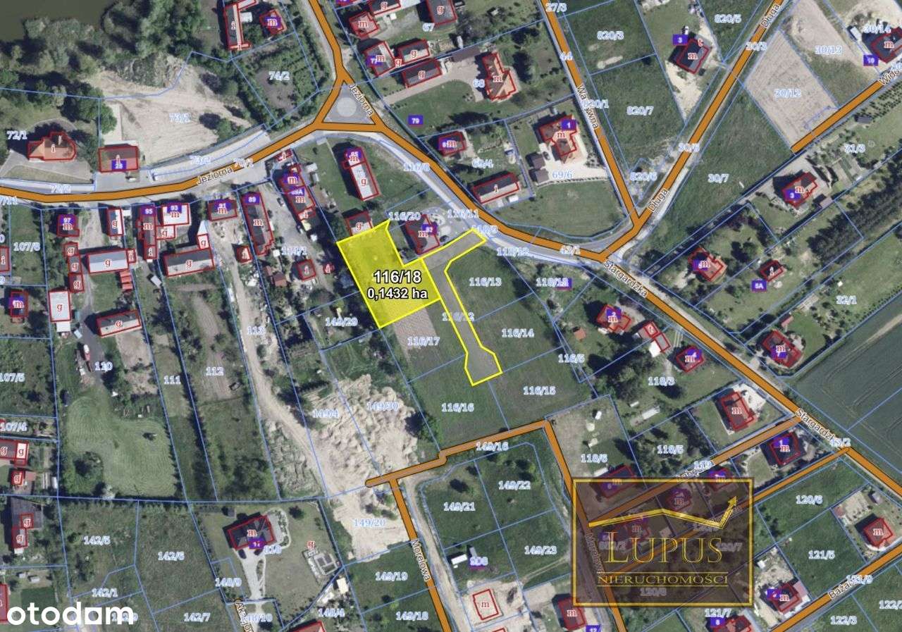 Działka budowlana w Grzędzicach - Pełny obrazek: 2/8