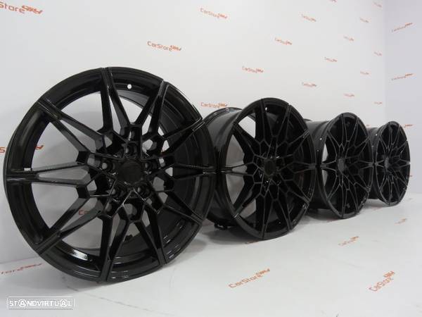 Jantes Look Bmw M3/M4 Style 826M 19 x 8 et27 + 9 et40 black 5x112 - 4