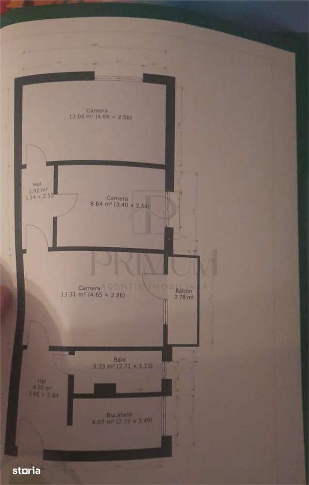 SPITALUL JUDETEAN - ETAJ 1 - BLOC IZOLAT - 3 CAMERE - MOBILAT - BALCON - Imagine principală: 4/9