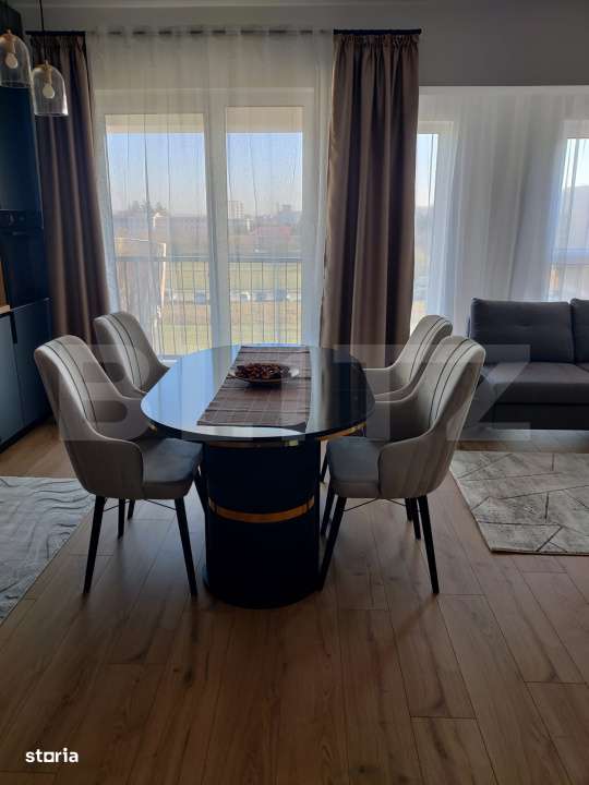 Apartament mobilat si utilat, 56 mp utili, 2 balcoane, lift, la 5 minu - Imagine principală: 2/11