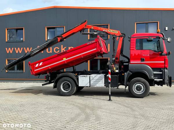 MAN TGS 18.320 4x4 EURO6 WYWROTKA TRÓJSTRONNA Z HDS I CZOŁOWNICĄ - 10