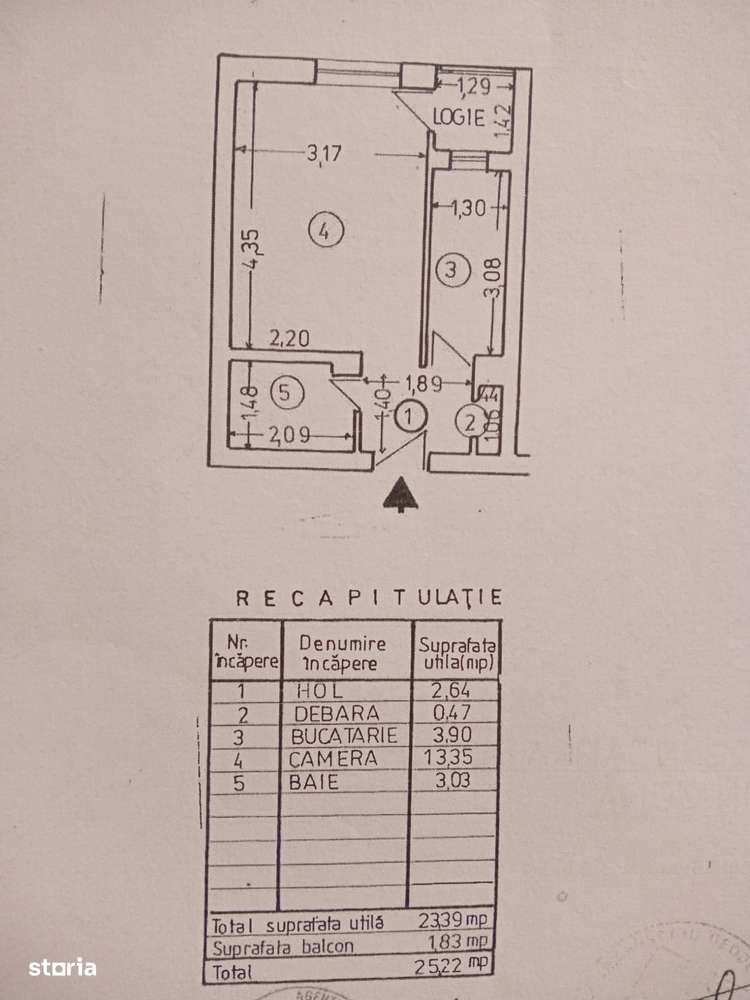 Apartament 1 camera Gara - Silvestru-3