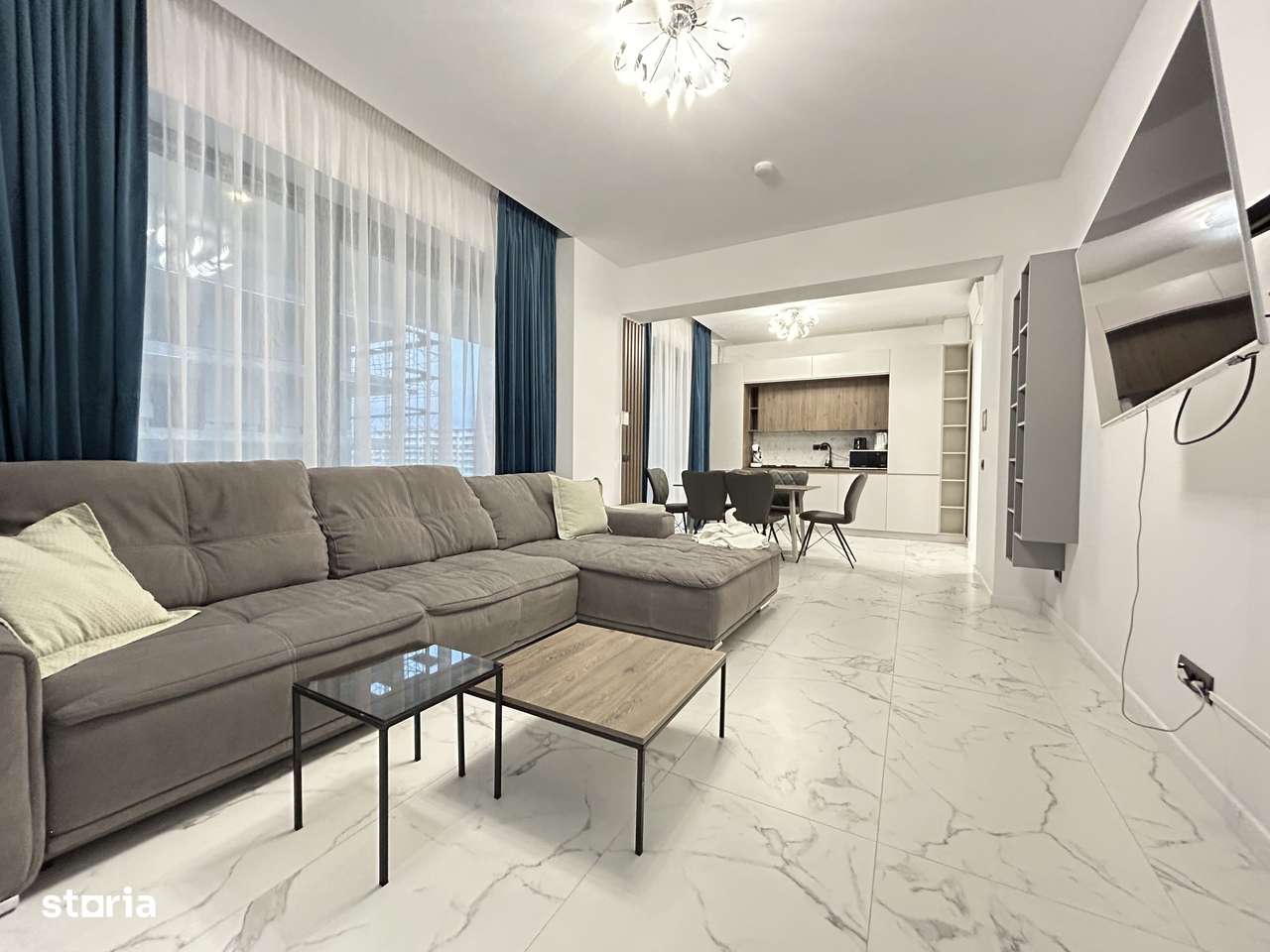 Apartament 3 camere loc parcare vedere la mare Sea ON Residence Mamaia-0