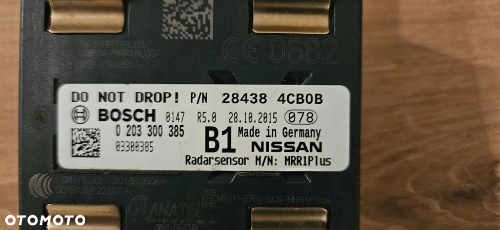 NISSAN X-TRAIL T32 SENSOR DISTRONIC 28438-4CB0B - 2