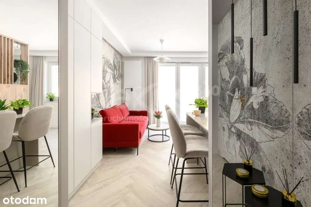 Pięknie urządzona kawalerka na nowoczesnym osiedlu - Pełny obrazek: 4/19