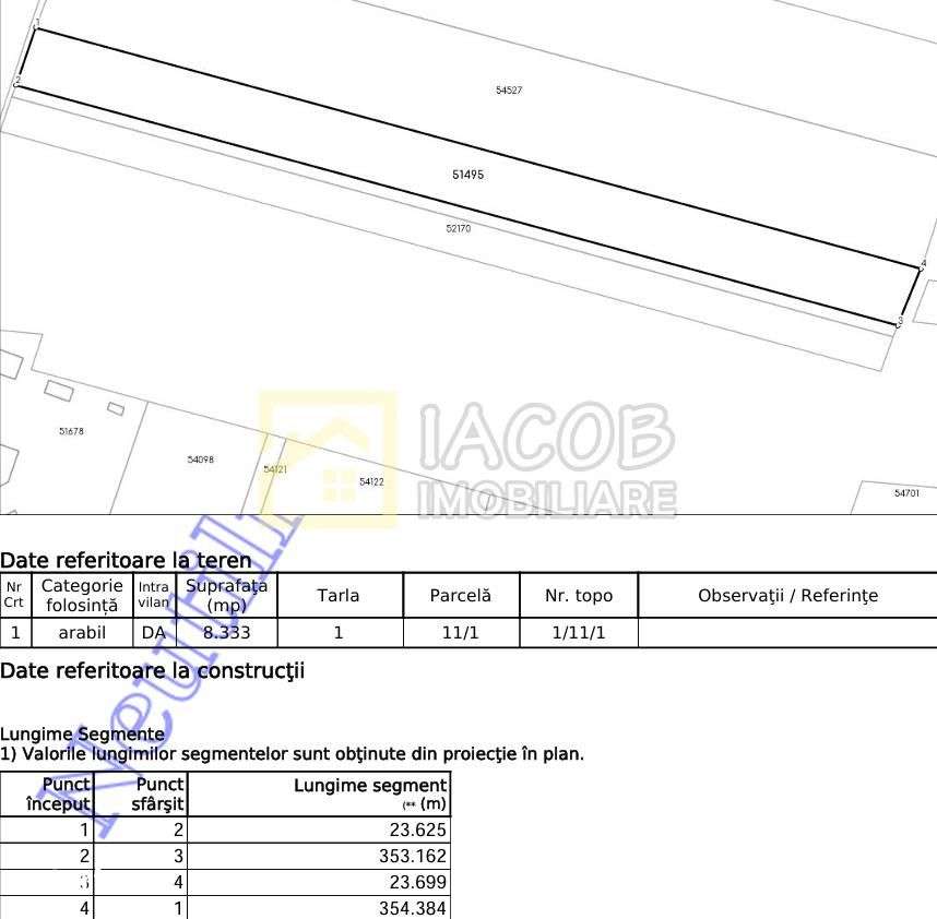 Teren intravilan, 8333 mp, la E85, comuna Secuienii Noi, jud. Neamt - Imagine principală: 3/8
