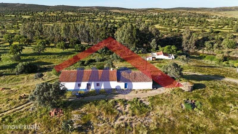 Herdade vedada ribeira barragens poço furo monte olival cortiça caça - Grande imagem: 5/11