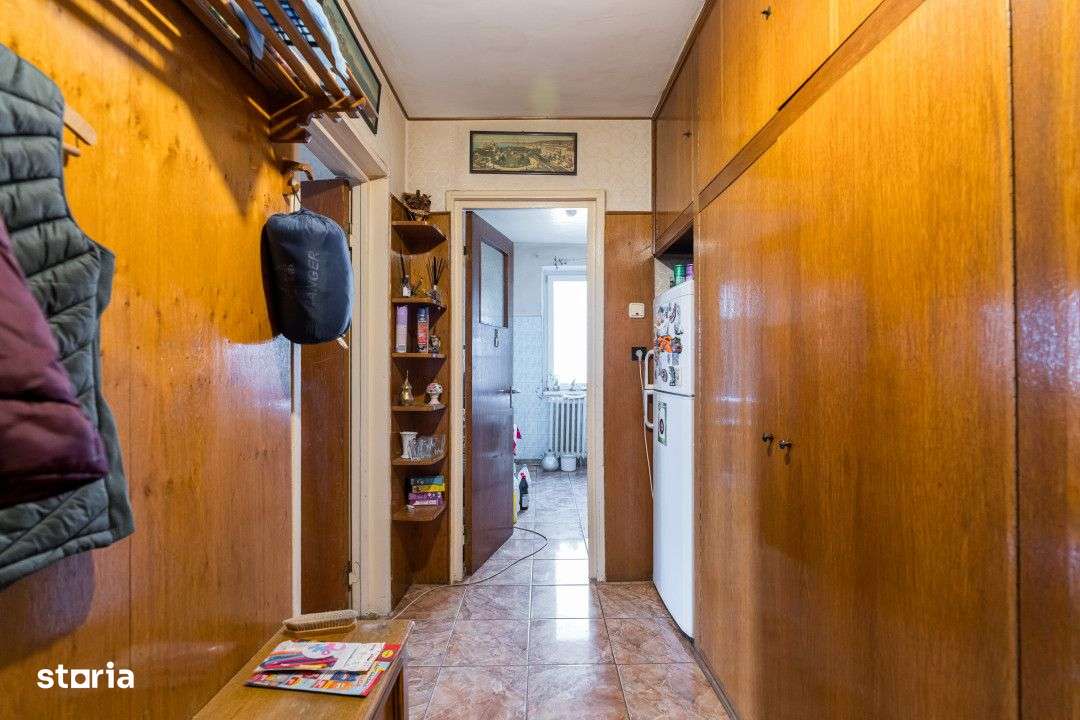 Apartament cochet de 2 camere, bloc reabilitat, etaj intermediar-9