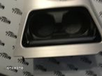 DEKOR DESKI TUNELU CUPHOLDER BMW F06 F12 F13 SZCZOTKOWANE ALUMINIUM - 19