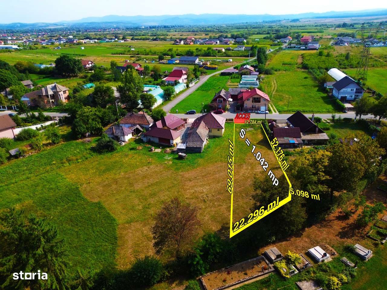 Teren 1,042mp Catalina / Strada Principala - Imagine principală: 3/3