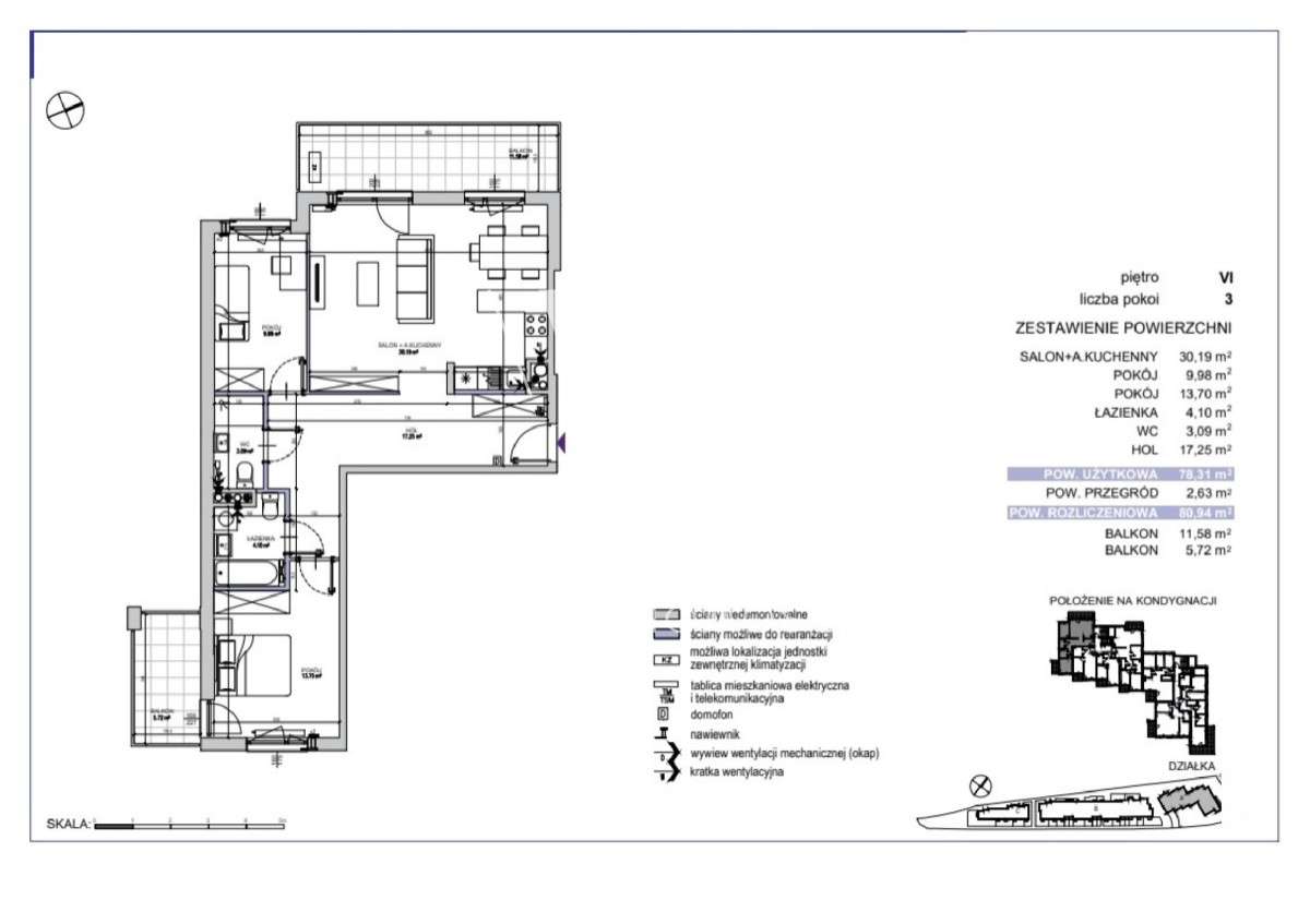 Przestronne mieszkanie na Mokotowie blisko metra-7