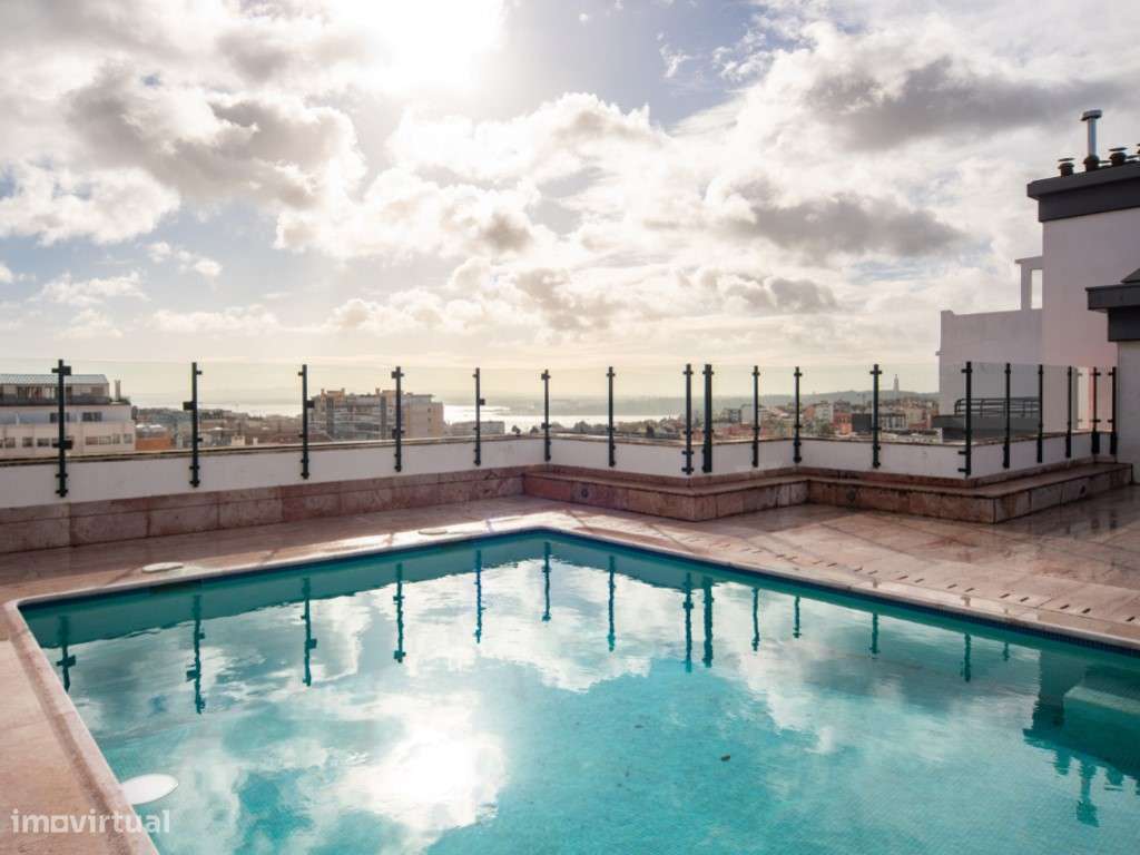 T3+2 em condominio de prestigio nas Amoreiras, com terraço e vista ...-20