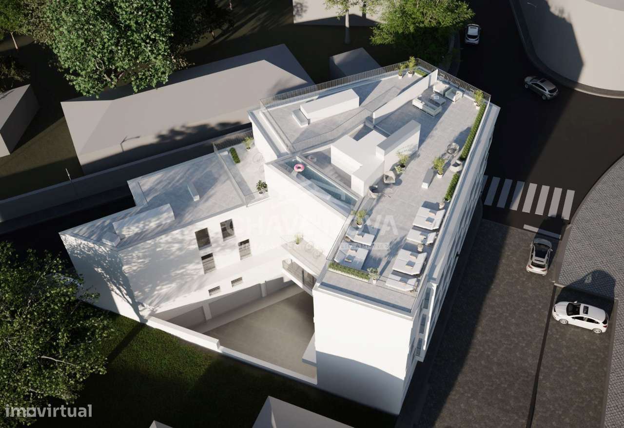 Apartamento T2 , Terraço na Cobertura c/ Piscina | Empreendimento E... - Grande imagem: 3/22