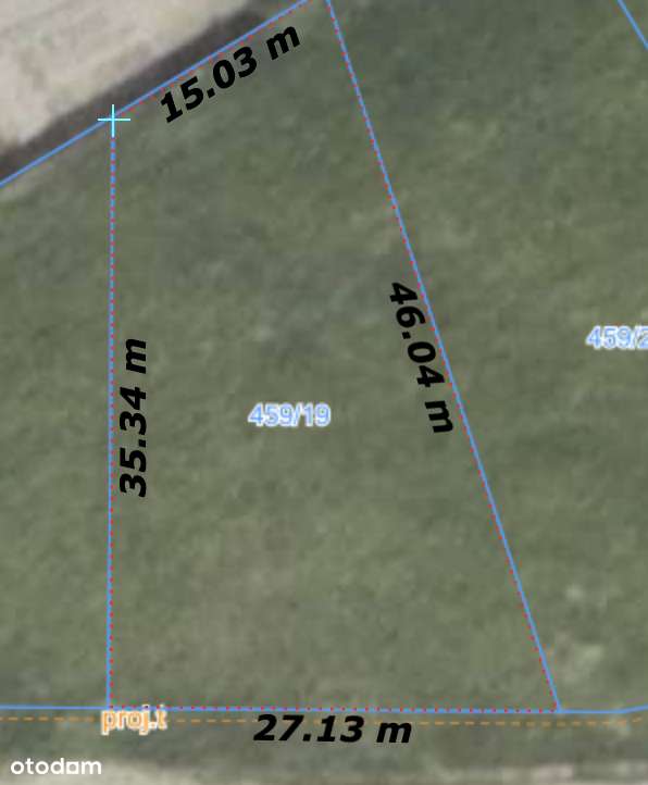 Działka budowlana z MPZP koło Suchego Lasu, gaz, prąd, 834m-6