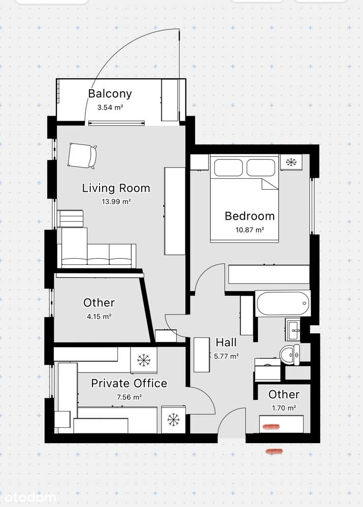 Mieszkanie 7 Piętro | Garderoba | Piwnica | Klimatyzacja-17