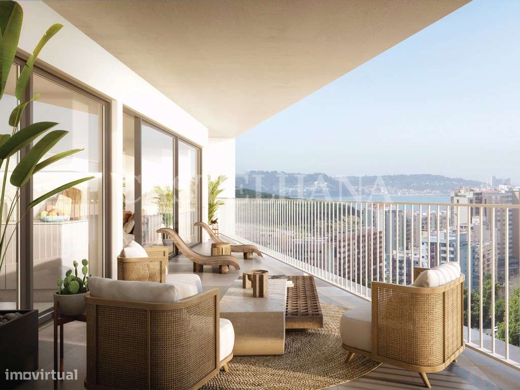 Penthouse T5 com área exterior no parque de Monsanto - Grande imagem: 2/35