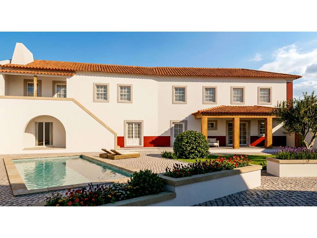 Moradia de Luxo com jardim no centro histórico de Aljubarrota, Alco...-8