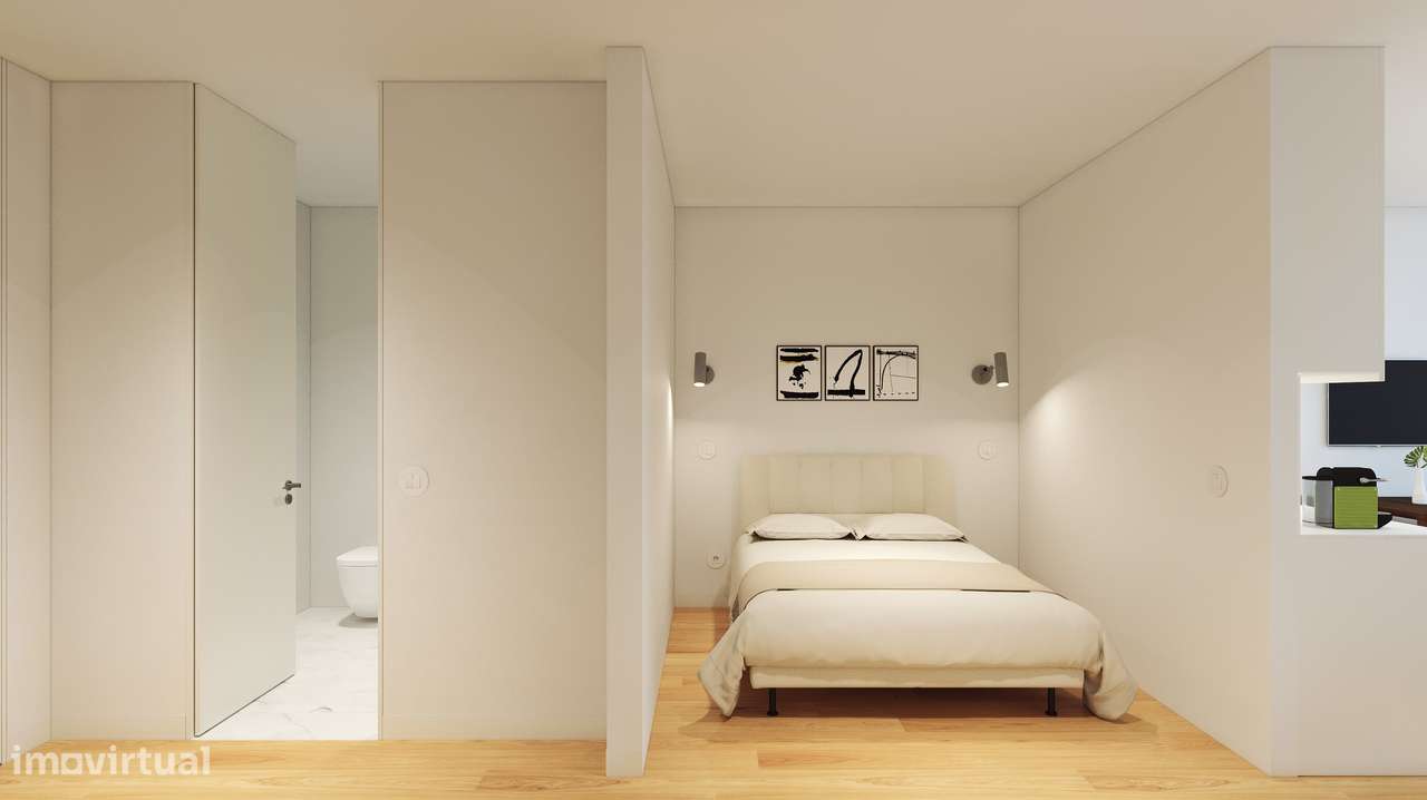 Apartamento T1 com lugar de garagem no Centro do Porto - 65 m2-8